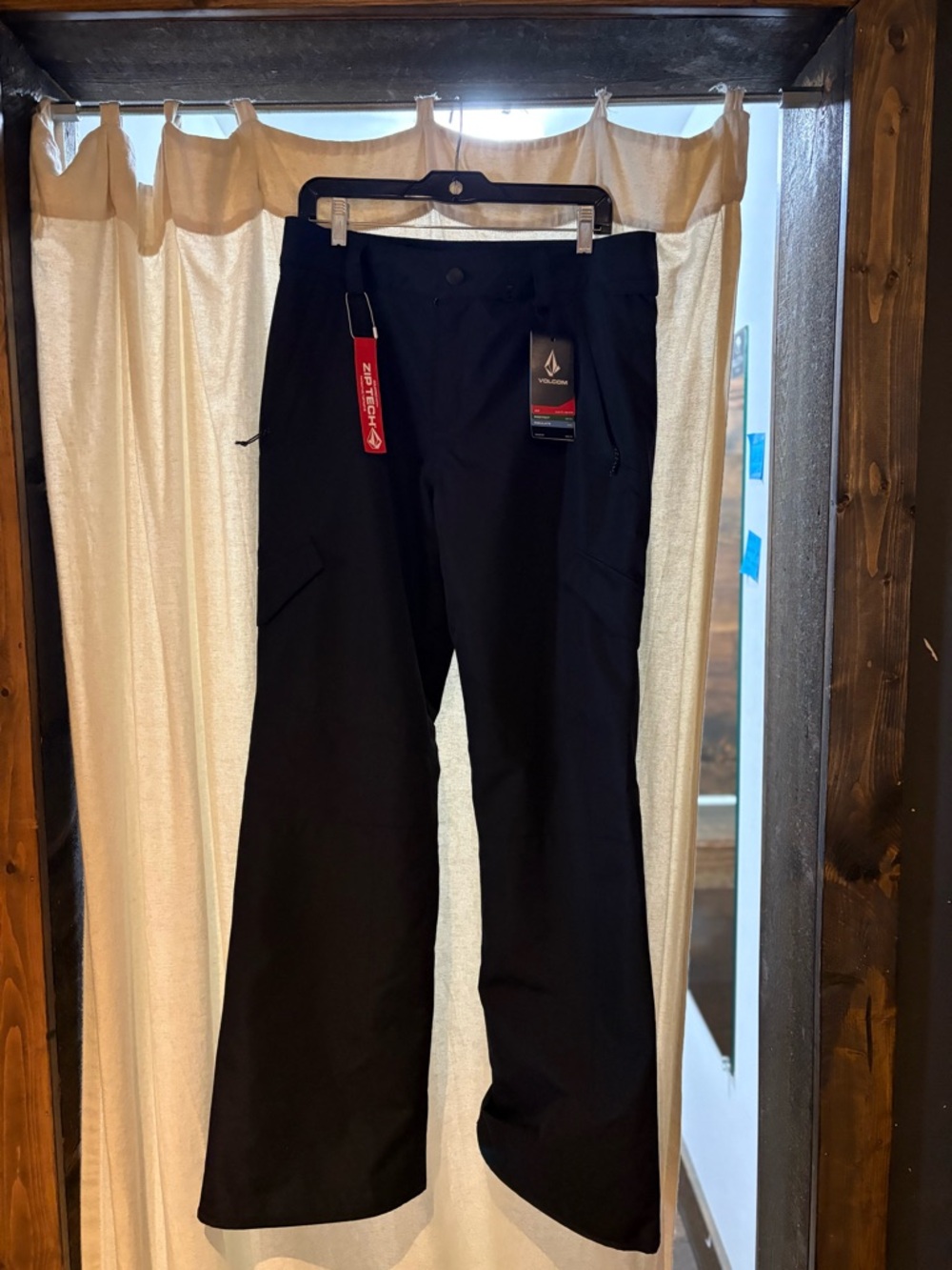 Woman’s Black Snow Pants - Waterproof Insulated Outdoor Trousers
